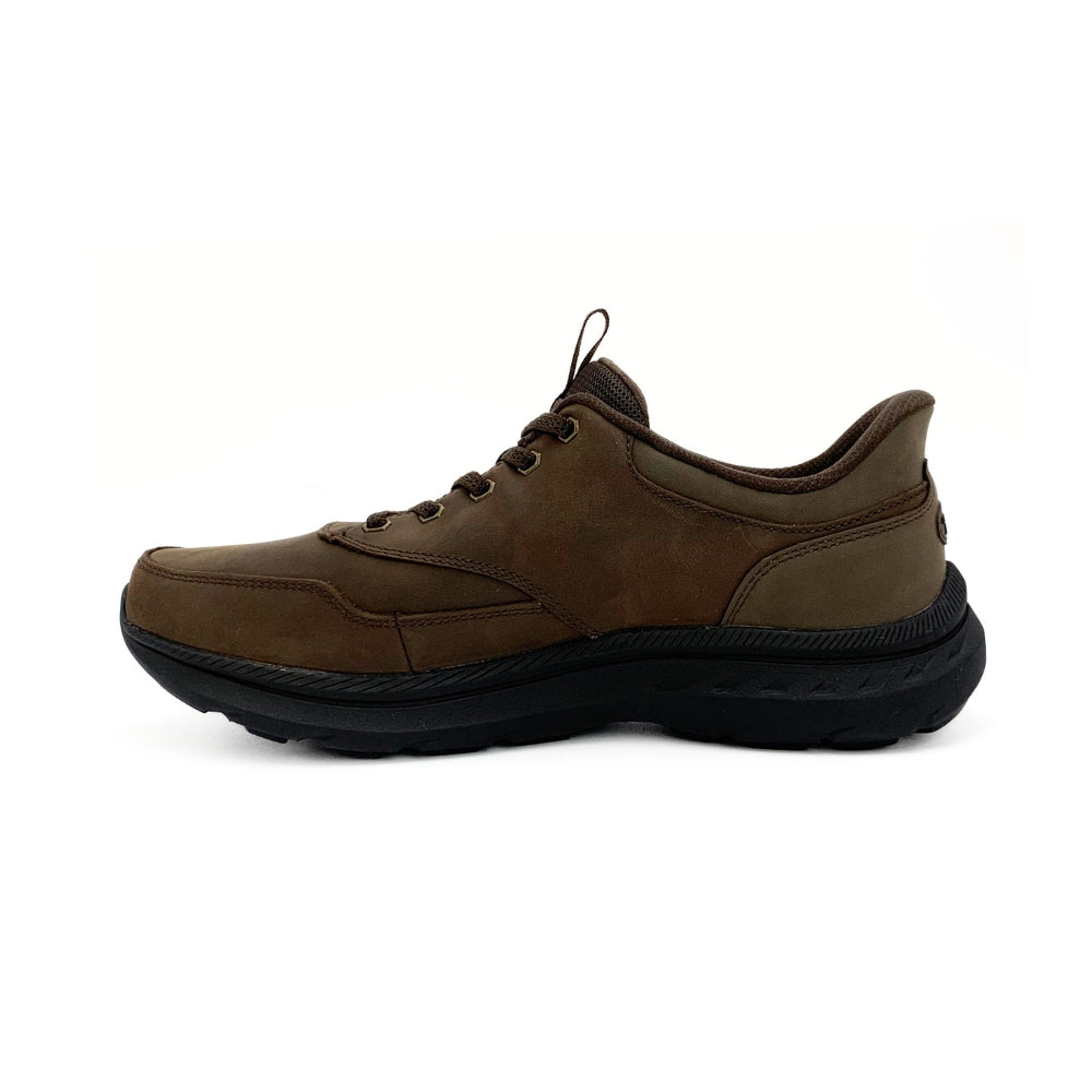 Skechers Slip In herresko Skind Brun