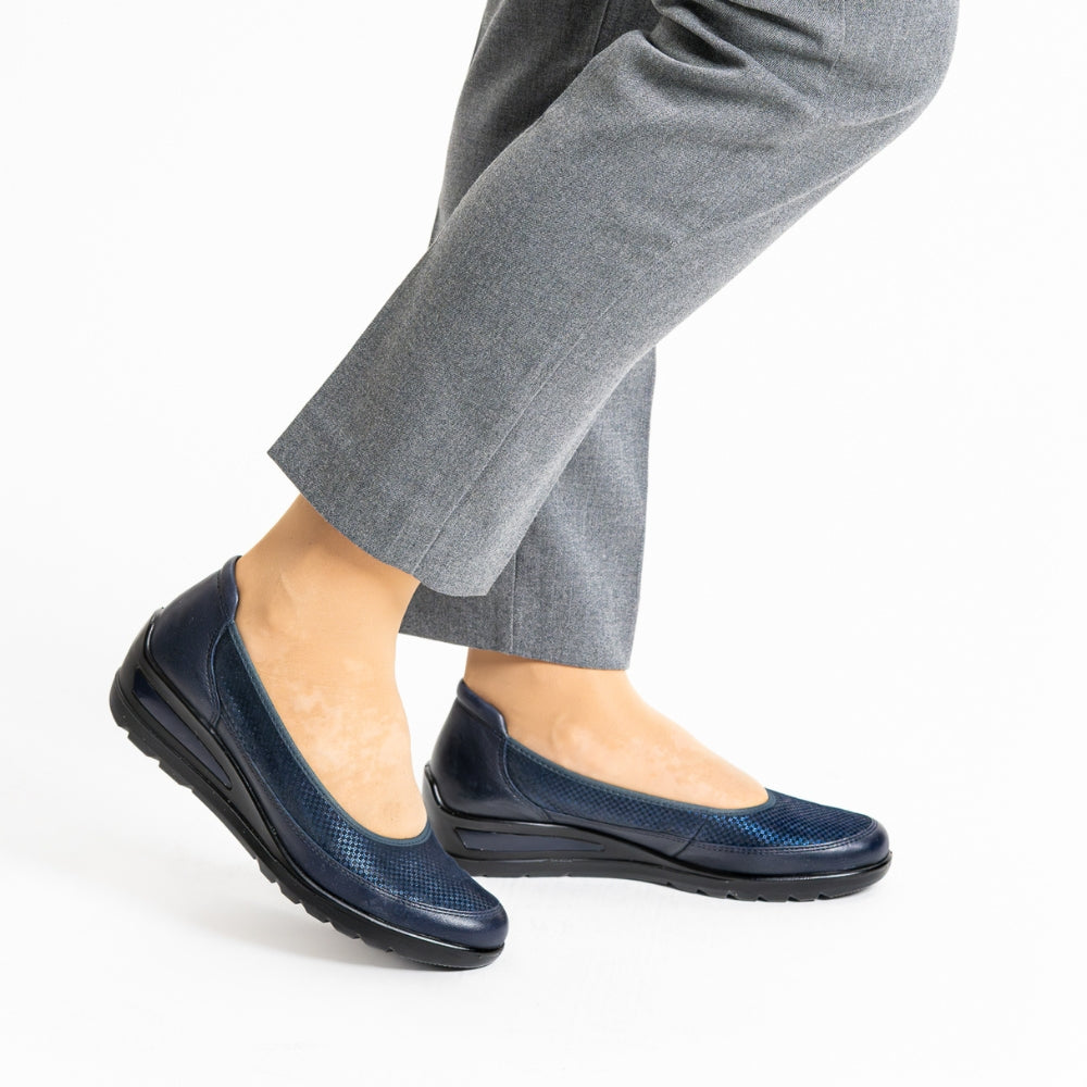 Ara Ballerina Zurich Blau