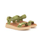 WODEN Sandal Line Bambus Green