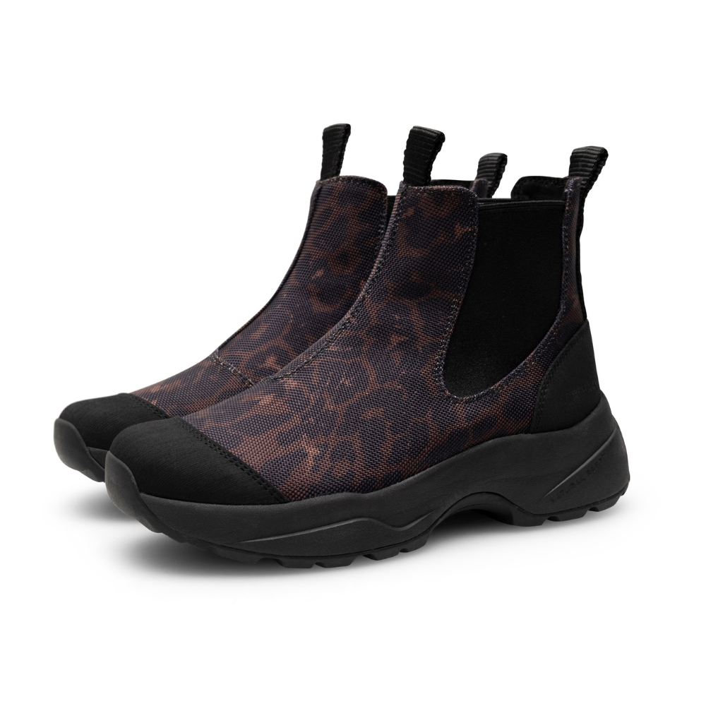 Woden Gummistøvle Siri Dark Leopard