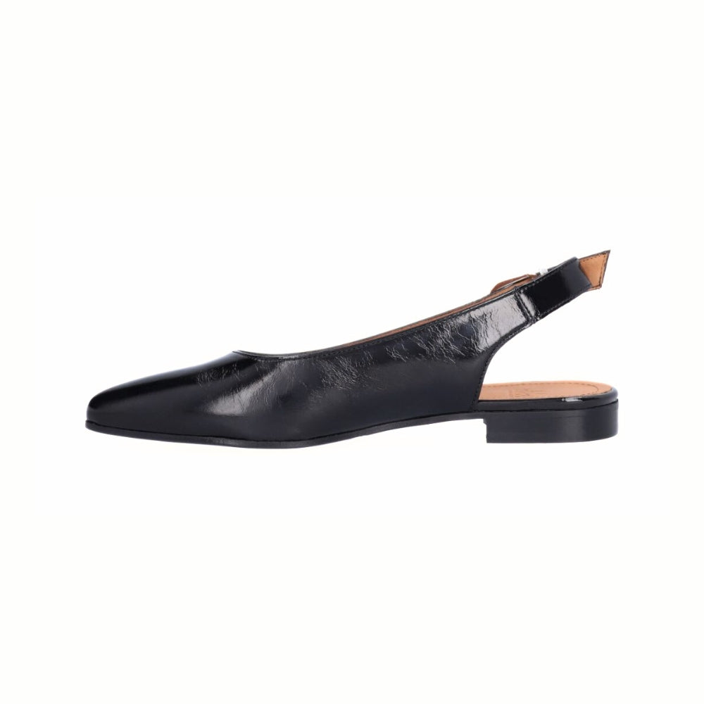 Billi Bi Sling Back Black Lack