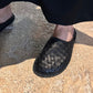 VIBA Tøffel Roma Woven Black