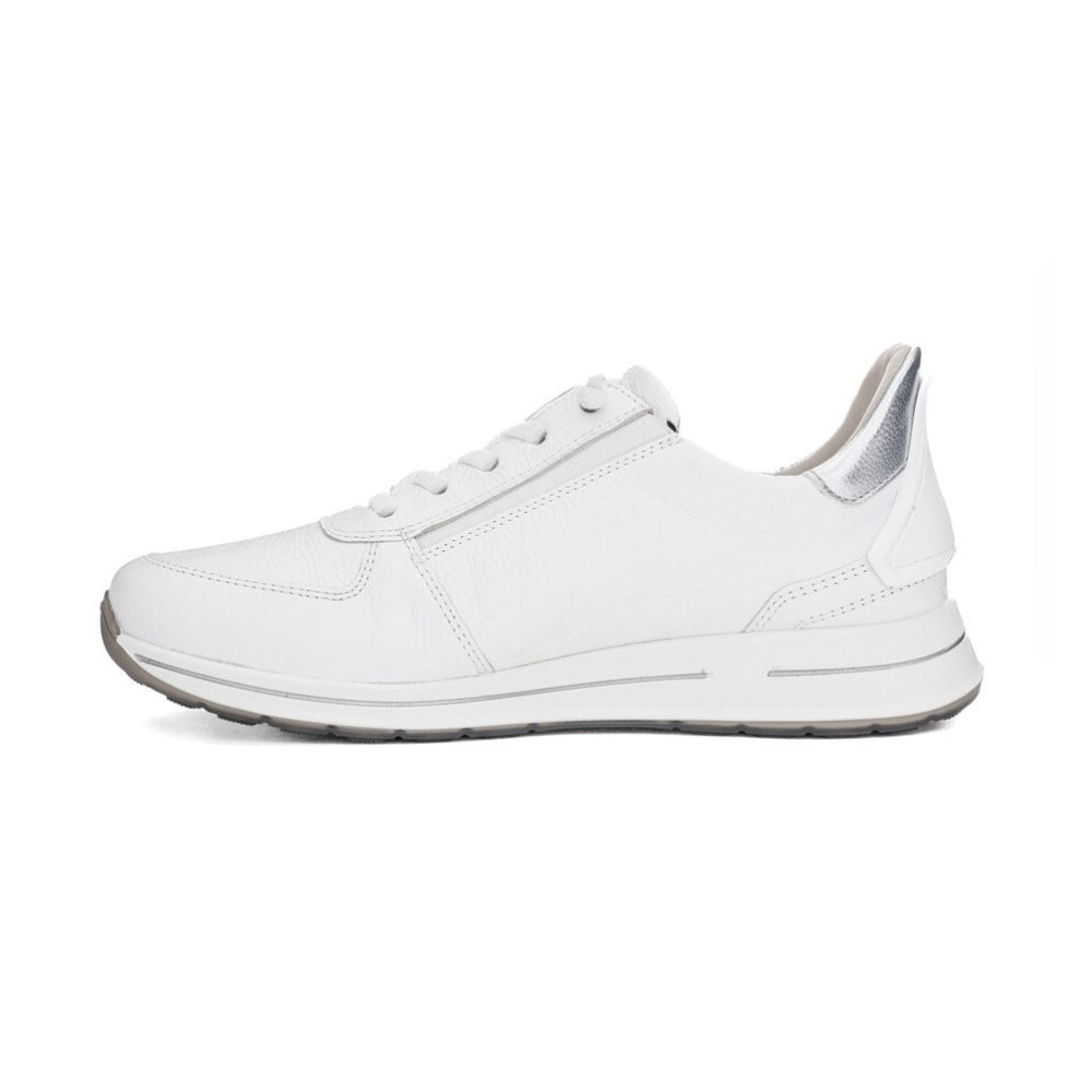 ara sneaker Osaka slip in Weiss/Silber