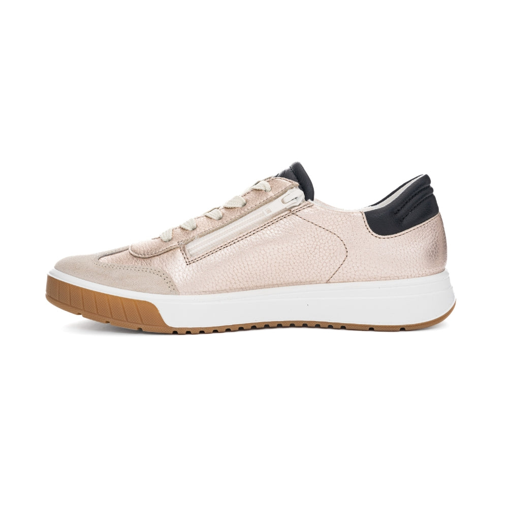 ara Sneaker Rom Met. Daytona shell/sand