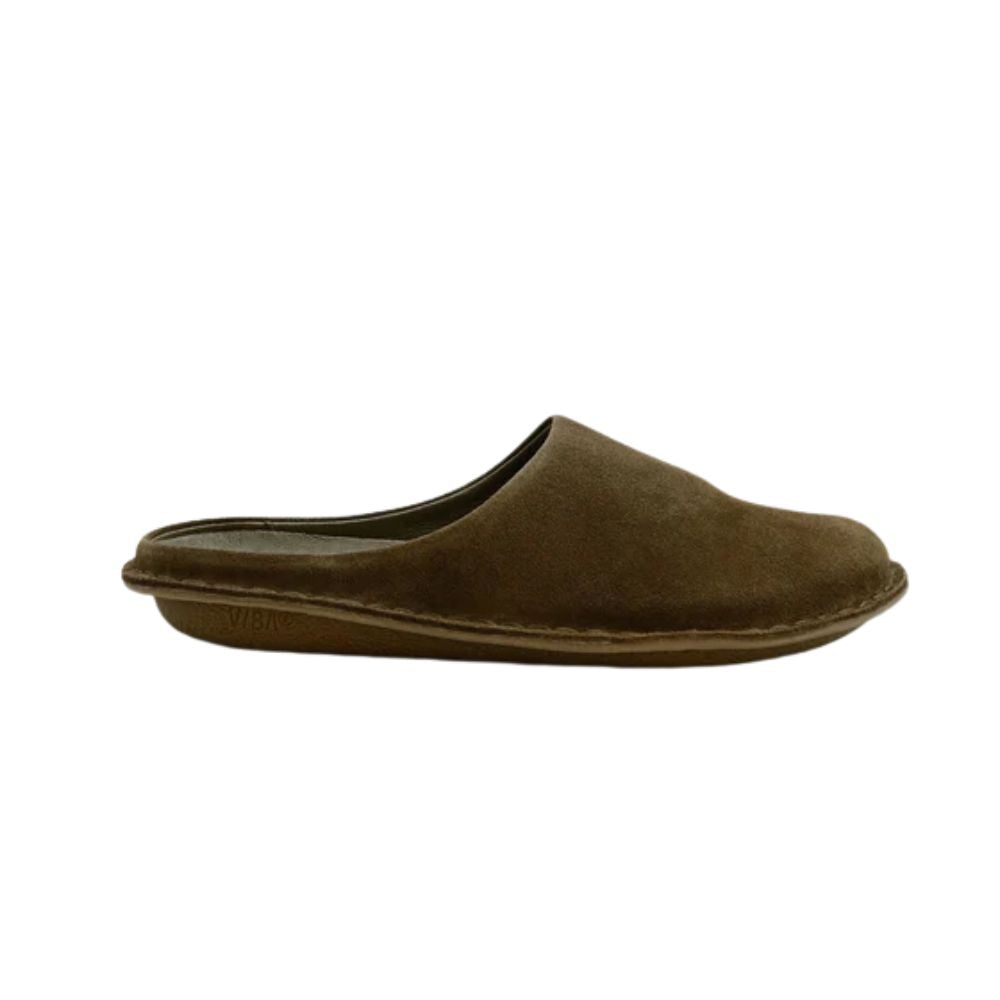 VIBA Tøffel Roma Bio Suede Khaki
