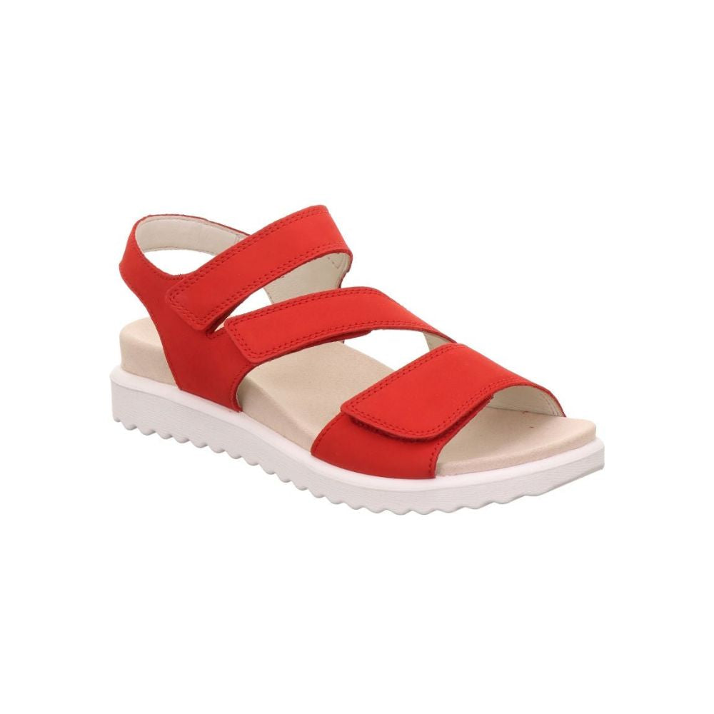 Legero Sandal m/velcro Move Rød