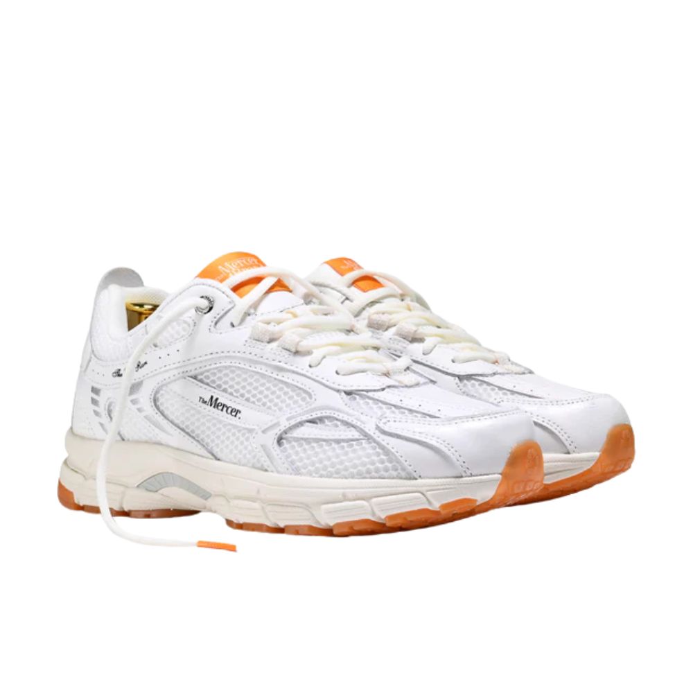 Mercer Sneaker The Re-Run Summer White/Orange