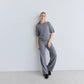 RETHINKIT Wool Short Sleeve Keep Me Light Grey Melange