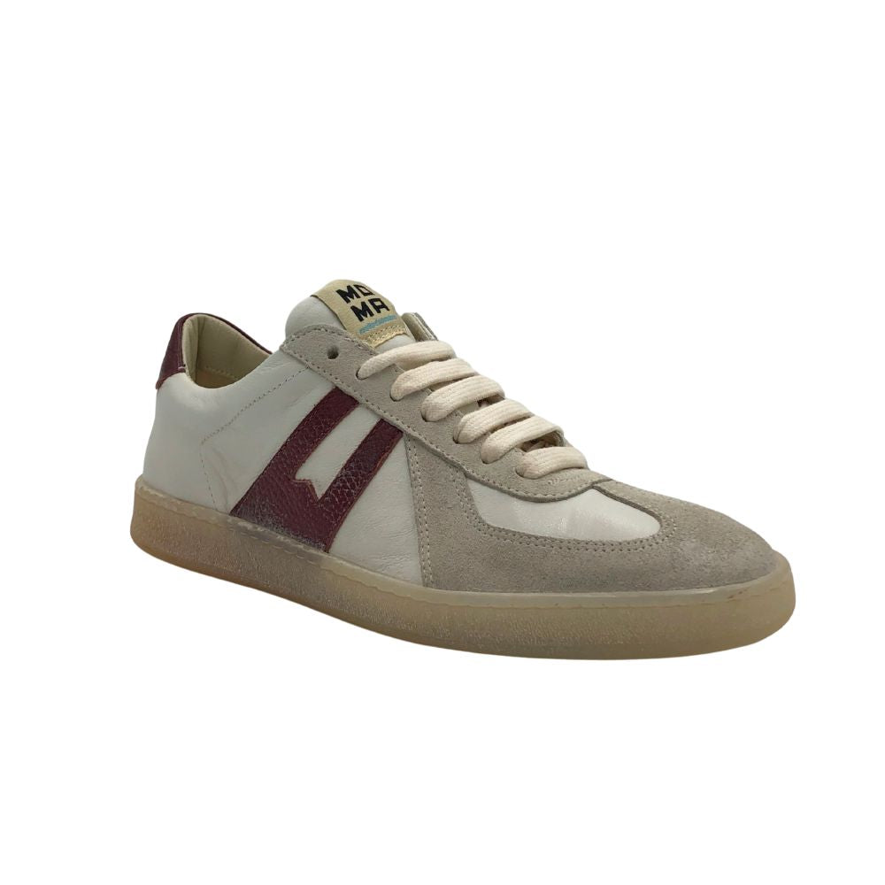MOMA Sneakers Dame Bianco Marrone