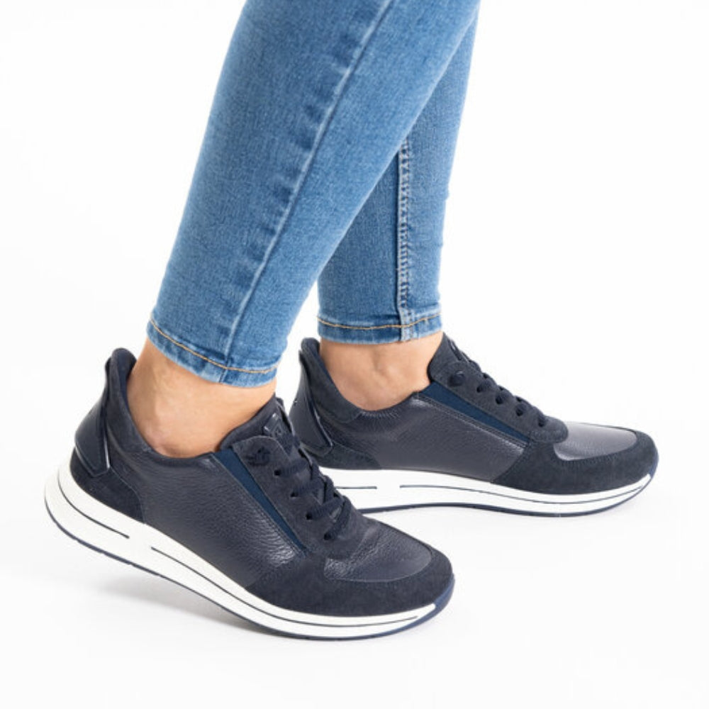 ara sneaker Osaka slip in Blau