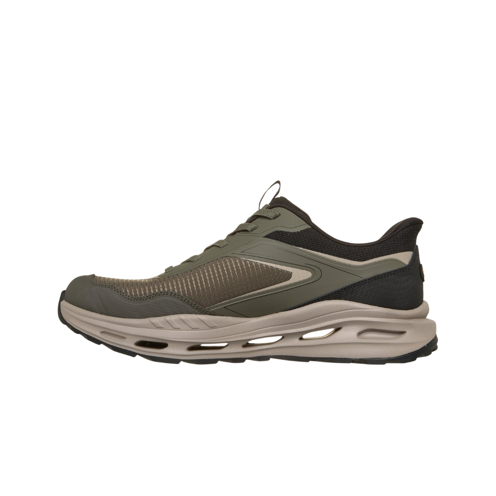 Skechers Herre Sko Slip In Arch Fit Orvan Ultra Talon Oliven