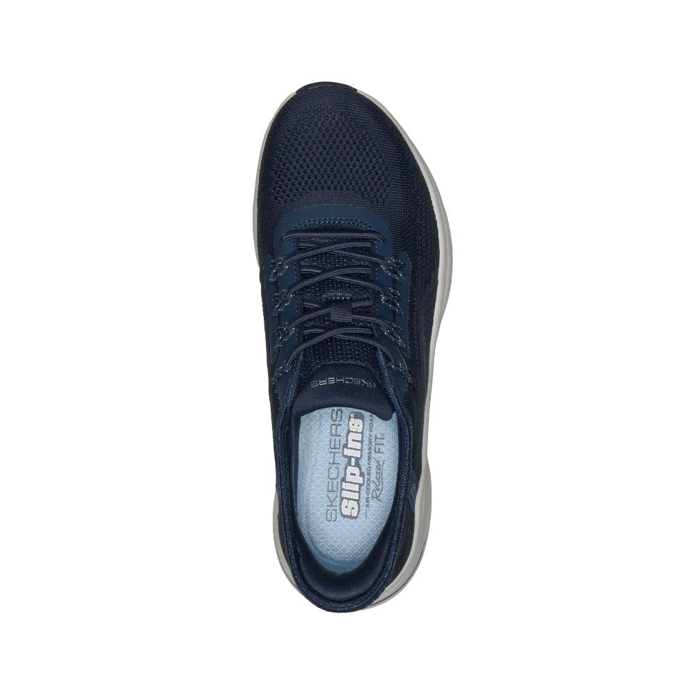 Skechers Sneakers Dame Slip-ins D´lux Comfort Navy