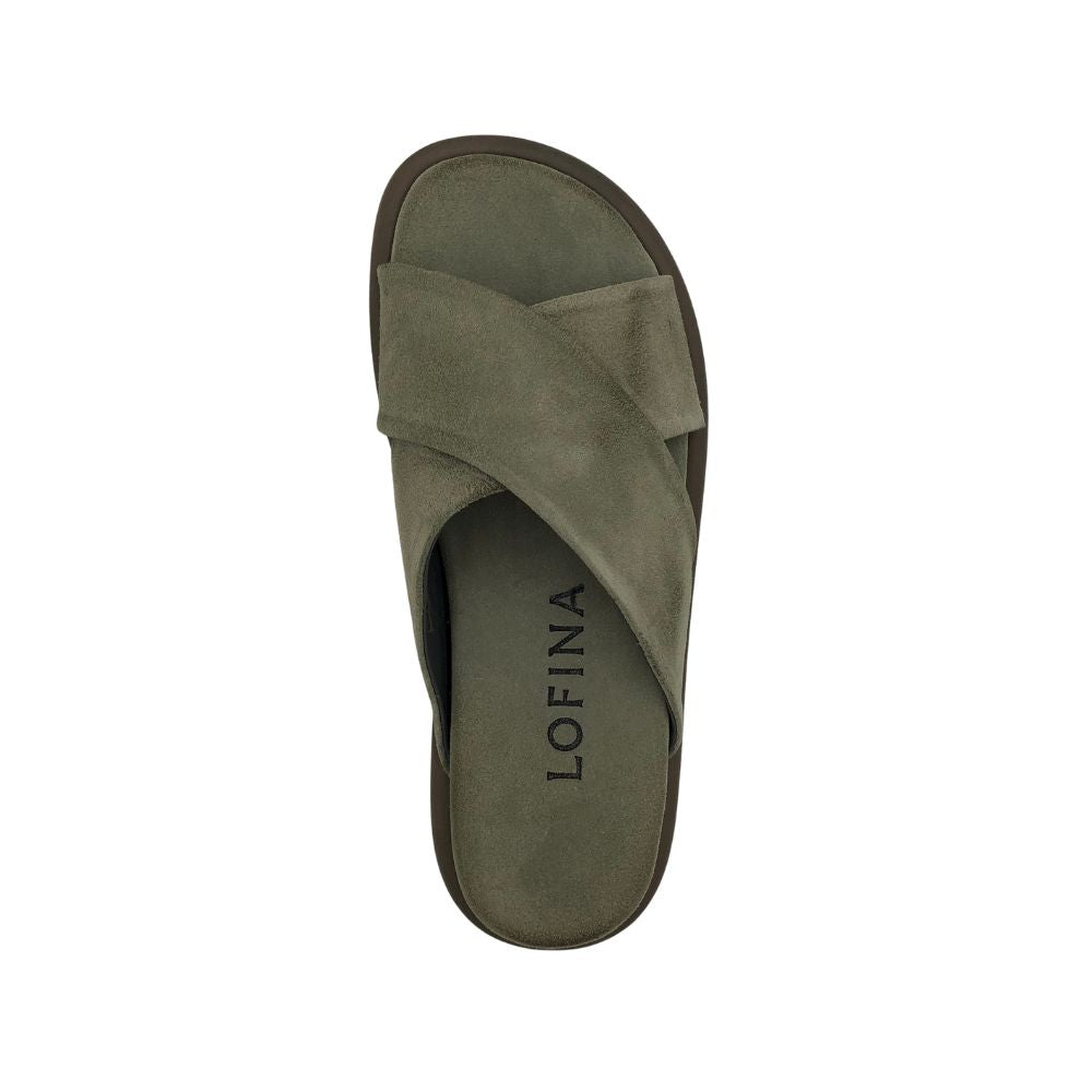 Lofina Slippers m/kryds London Stone