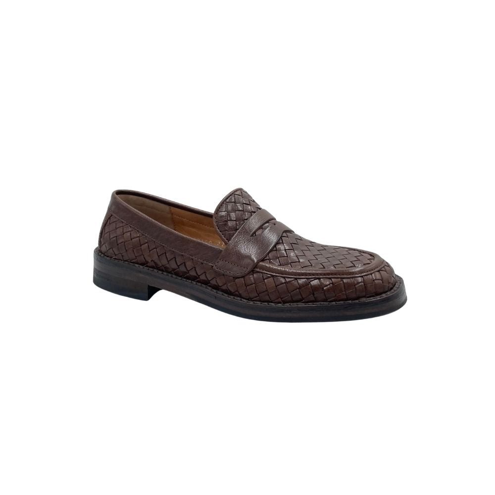 Bubetti Loafer i Flet Tobaksbrun
