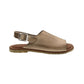 LBDK Sandal m/hælrem Taupe