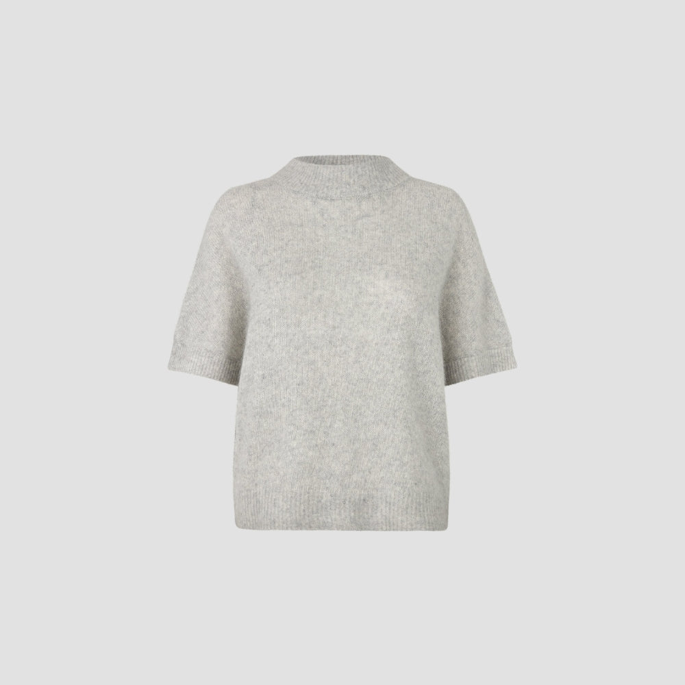 Six Ames Vaskebjørnsstrik Doanna LightGrey Melange
