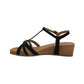 Unisa Sandal m/kilehæl Black