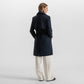 UBR Skylar Trench Coat Navy