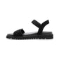 ara sandal Kent m/velcro Schwarz