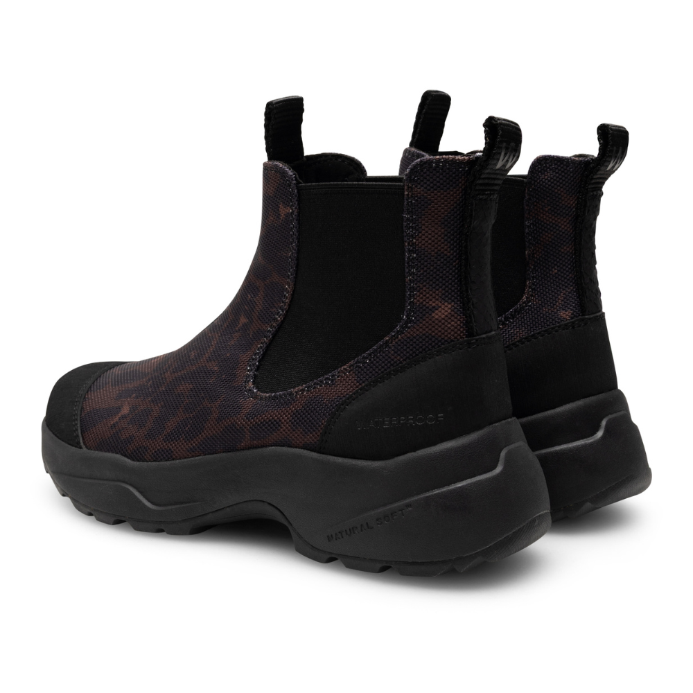 Woden Gummistøvle Siri Dark Leopard