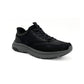 Skechers Slip In herresko Skind Sort