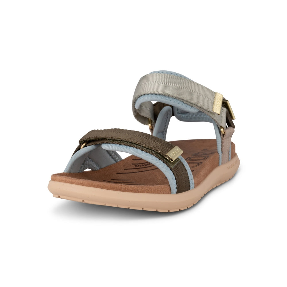 Woden Sandal Line Lite Stone Multi