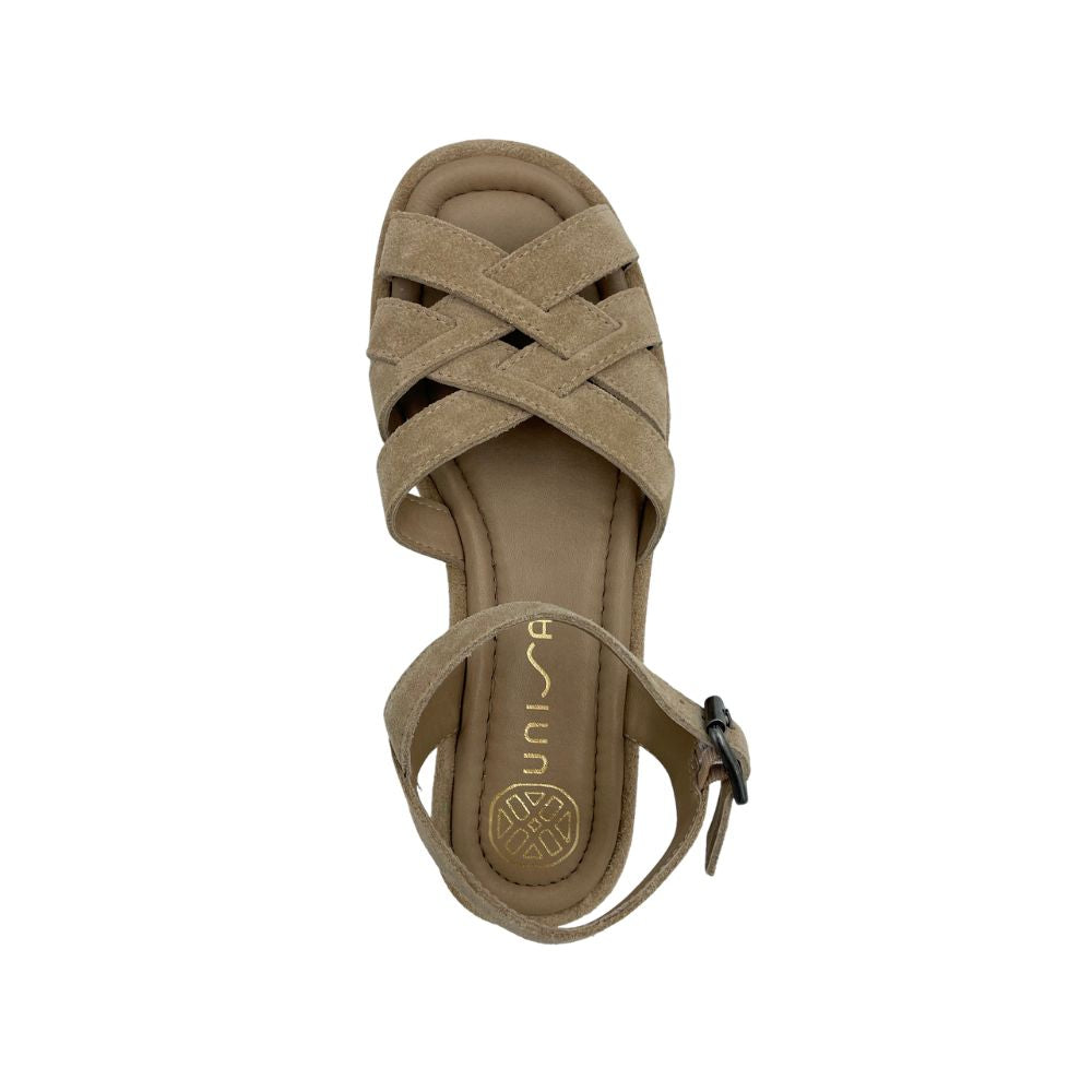 Unisa Sandal Plateau Kofy Barley