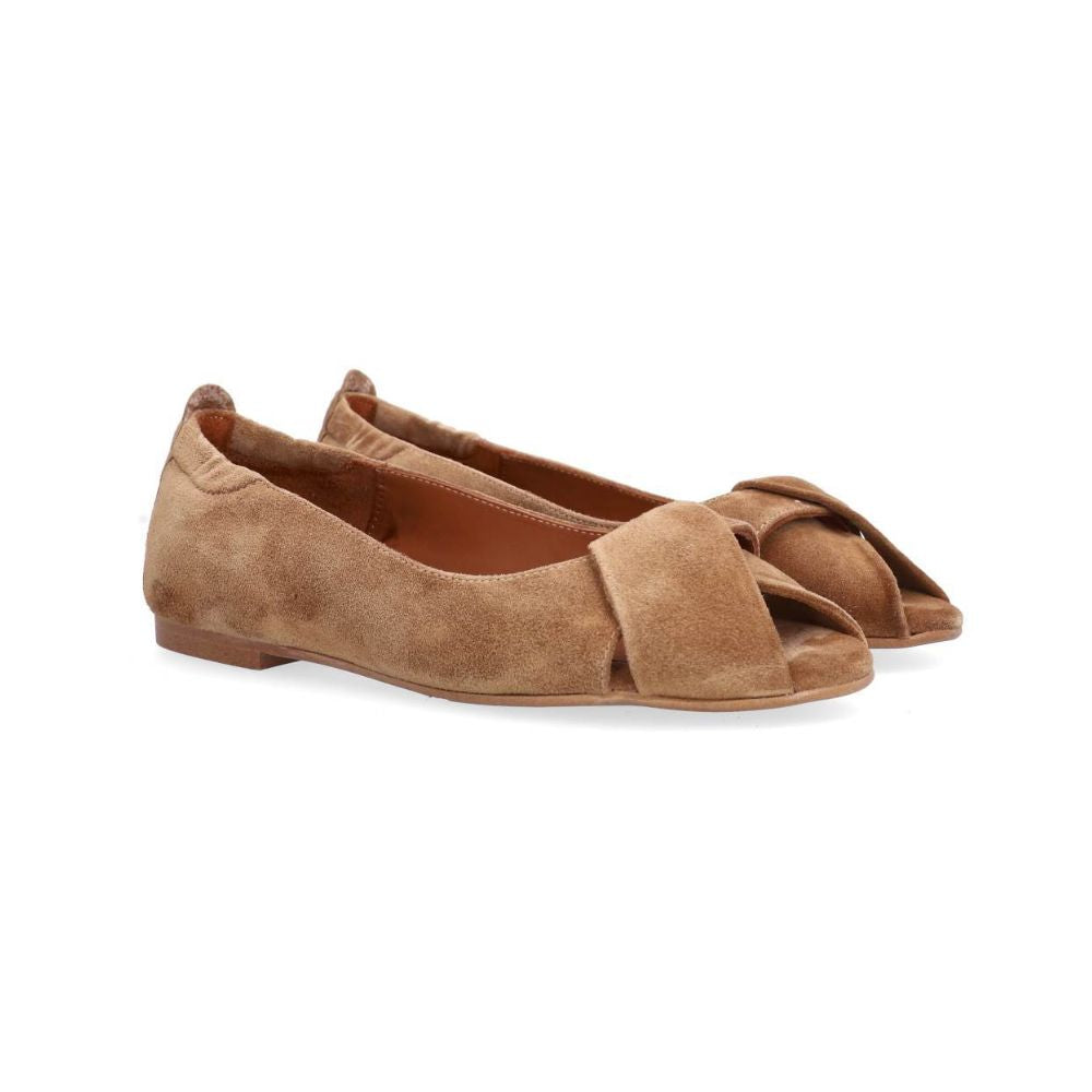 Billi Bi Sko m/peptoe Babysilk Cuoio