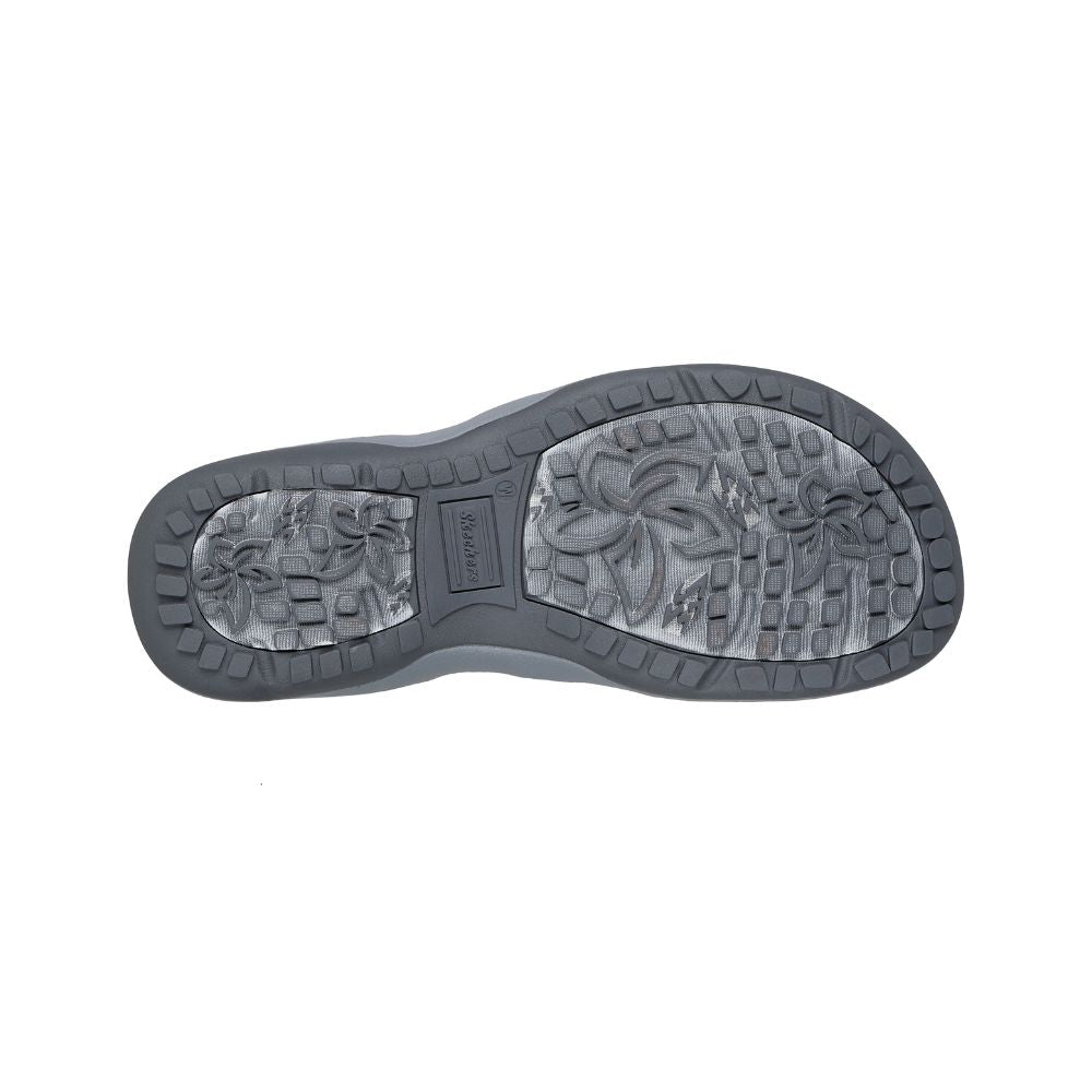 Skechers Sandal Dame Slip in Reggae Slim Stretch Flex Navy