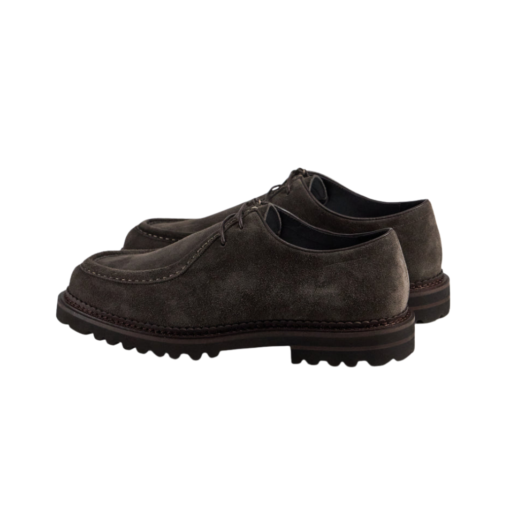 TGA Herresko m/snøre Grey-Brown