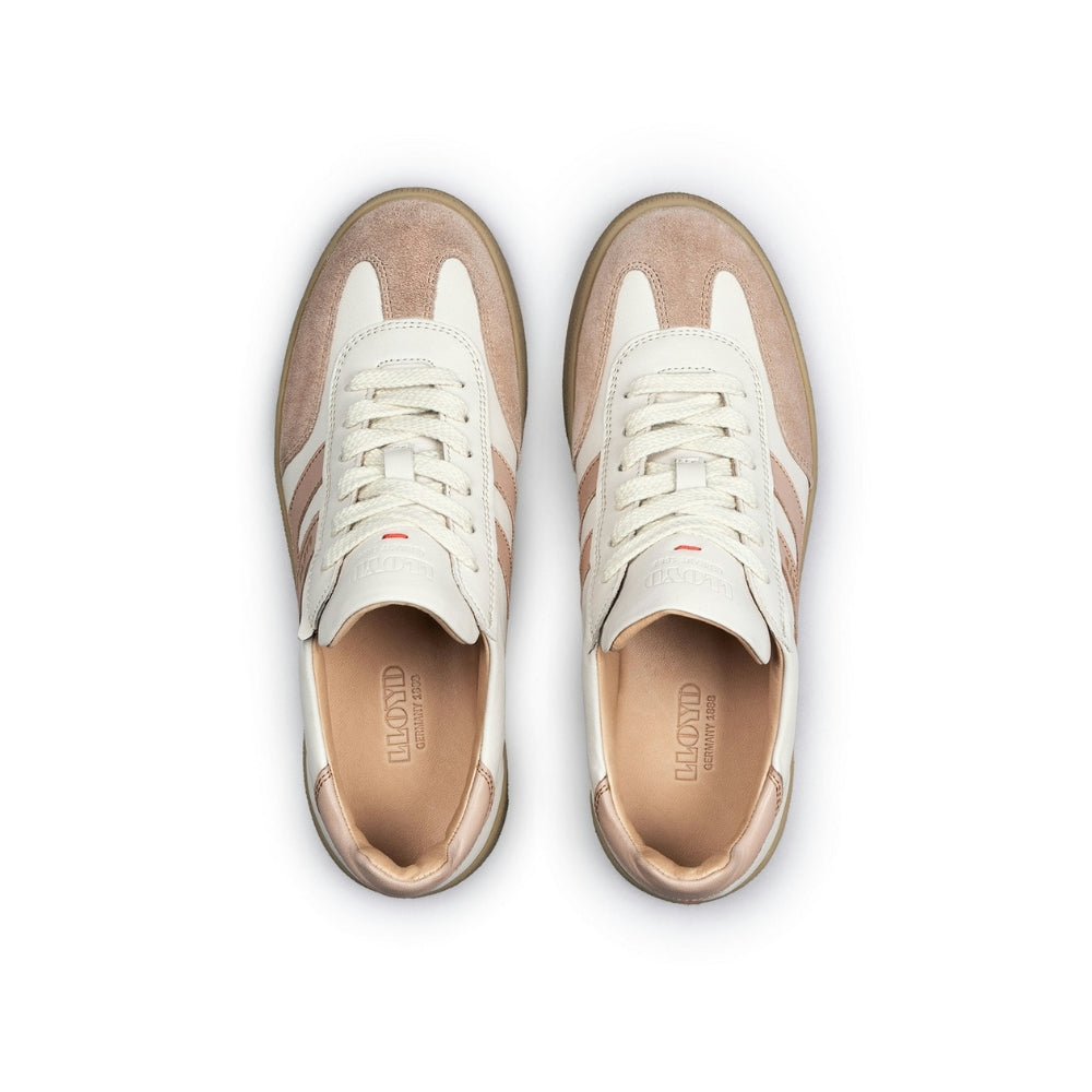 Lloyd Dame Sneaker Flame Praline/Oatmilk