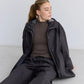 RETHINKIT Jacket Rainshell Almost Black