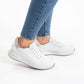 ara sneaker Osaka slip in Weiss/Silber