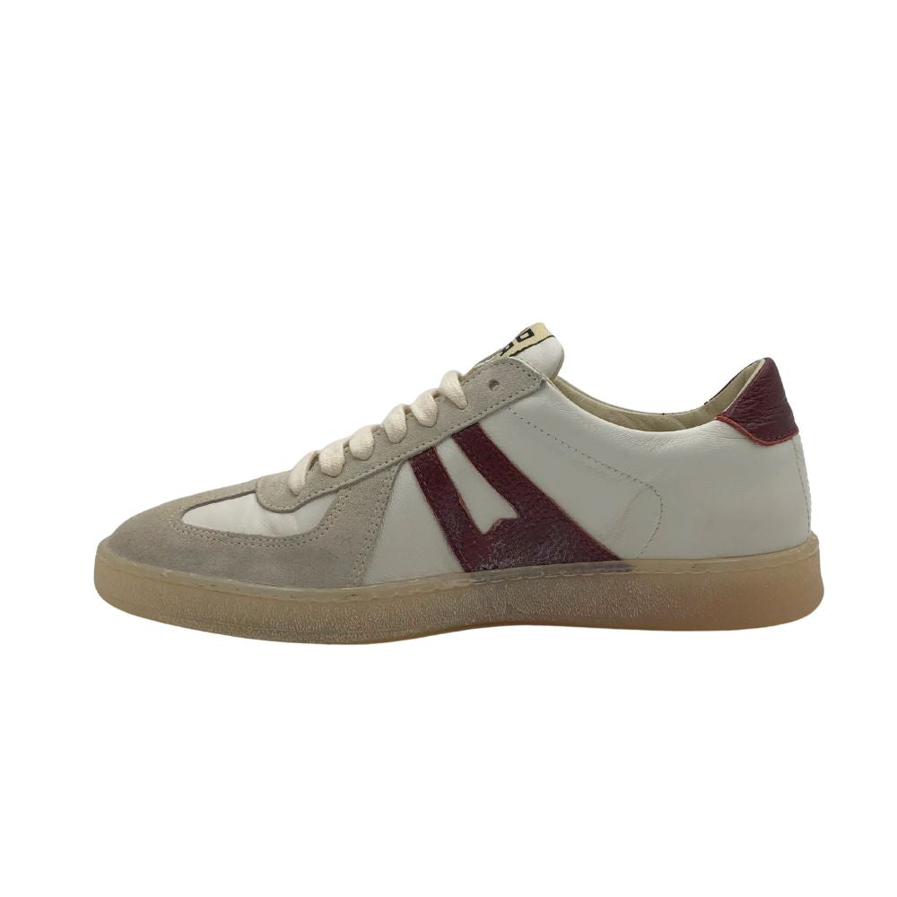MOMA Sneakers Dame Bianco Marrone