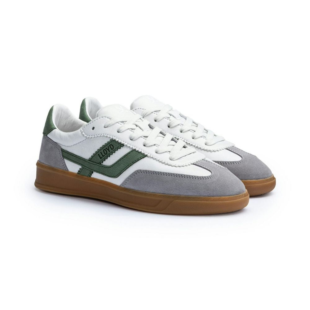 Lloyd Sneaker Brava Offwhite/Olive Green