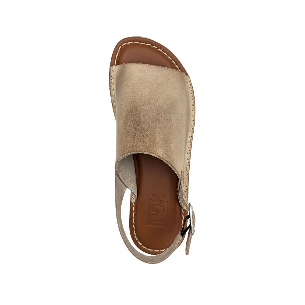 LBDK Sandal m/hælrem Taupe