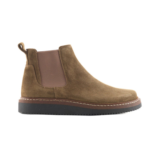 Nature Støvle Gry Olive Suede