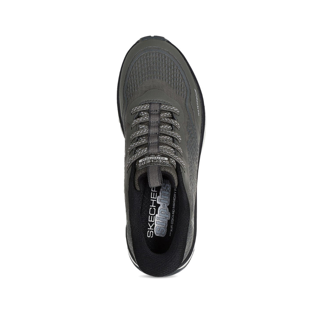 Skechers Slip-In Waterproof Oliven