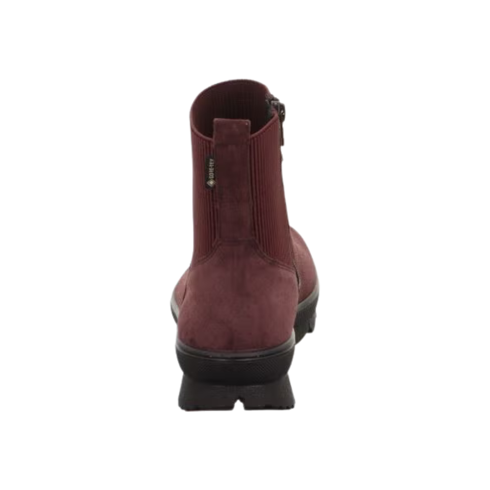 Legero Goretex Støvle Novara Lynlås Dark Cherry