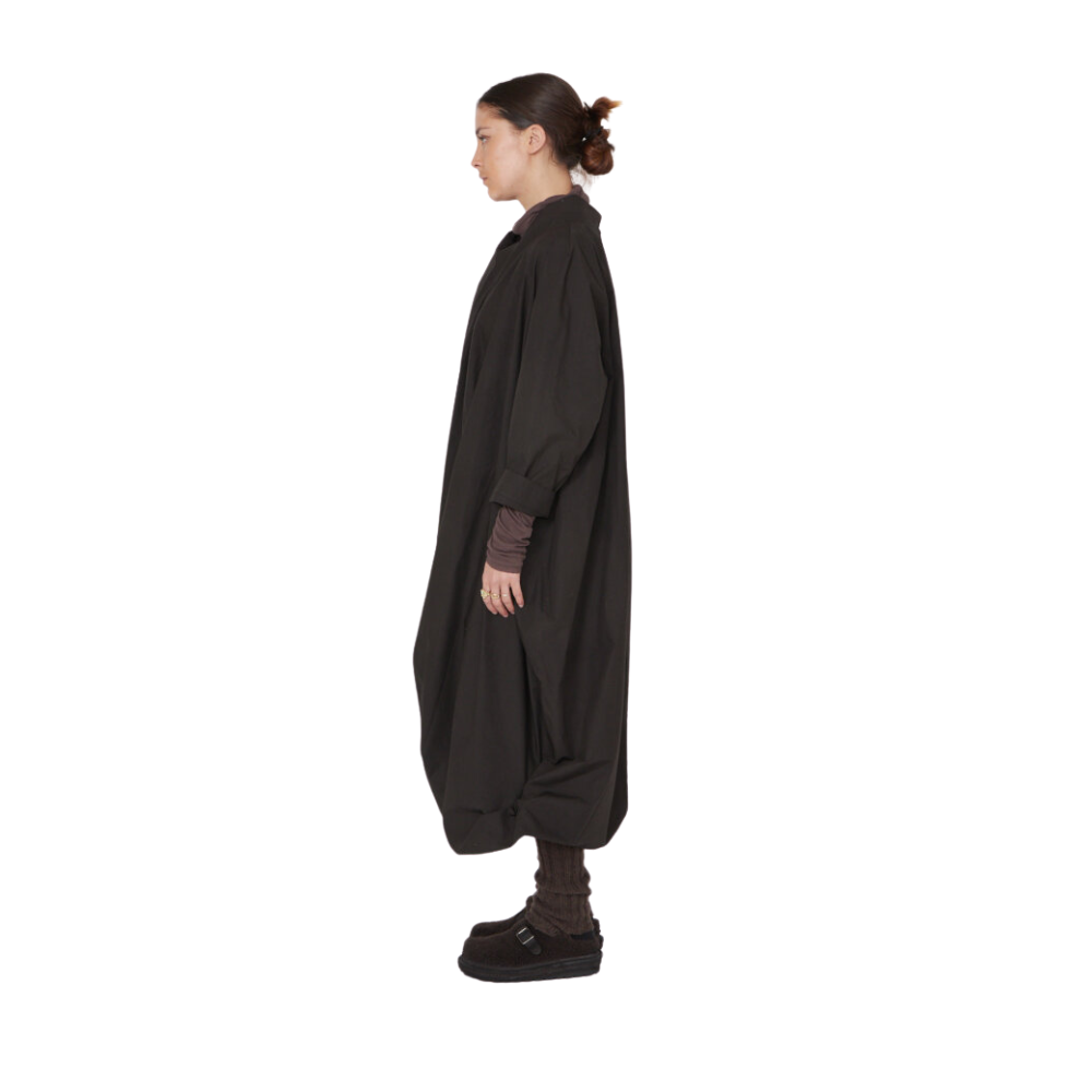 SORT AARHUS MAROK Dress Moro (Mørk brun)