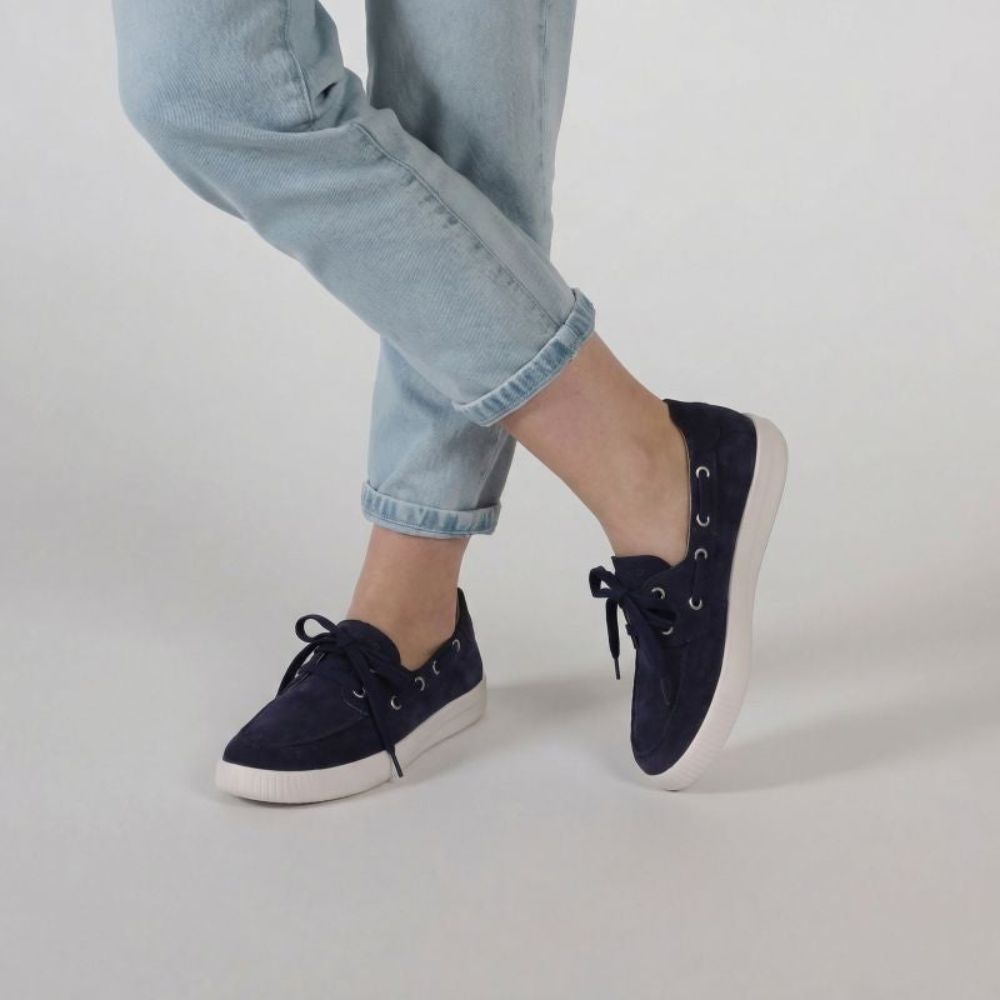 Legero Sejlerloafer Silence Blau