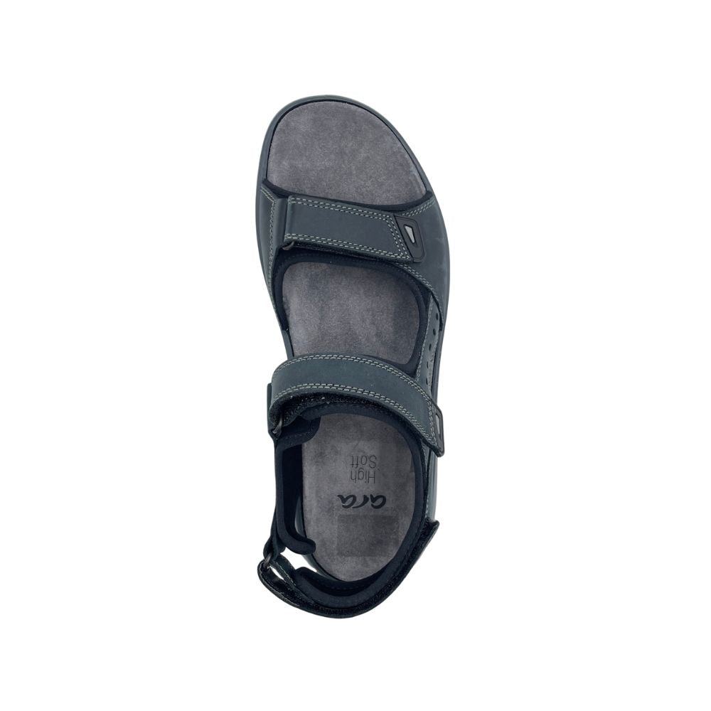 Ara Herre Sandal Blau/Cognac/Schwarz