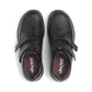 New Feet Herre Sko m/2 Velcro Sort
