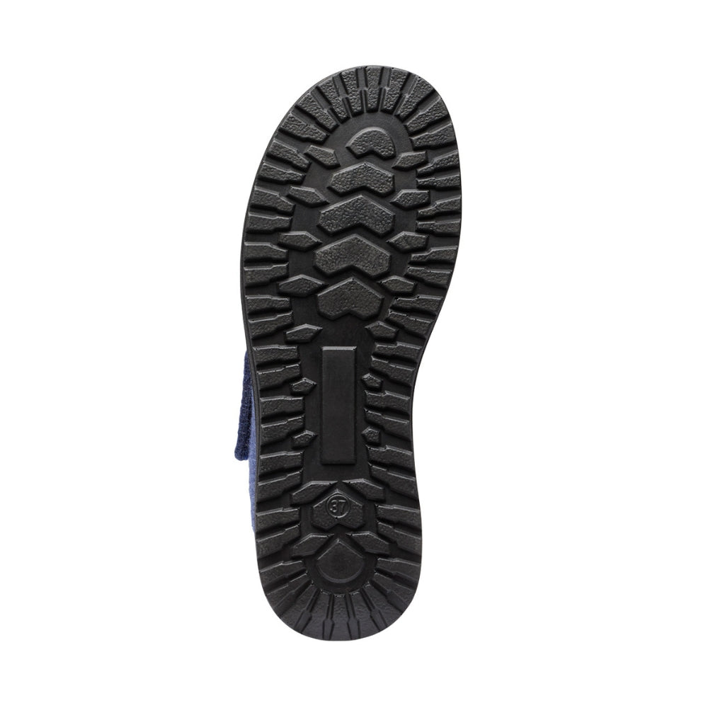New Feet Hjemmesko m/velcro Black