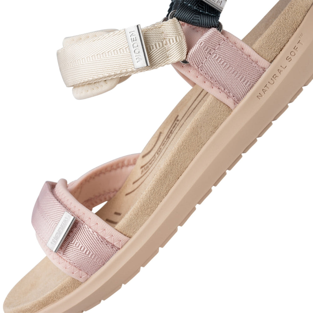 Woden Sandal Line Lite Ivory Multi