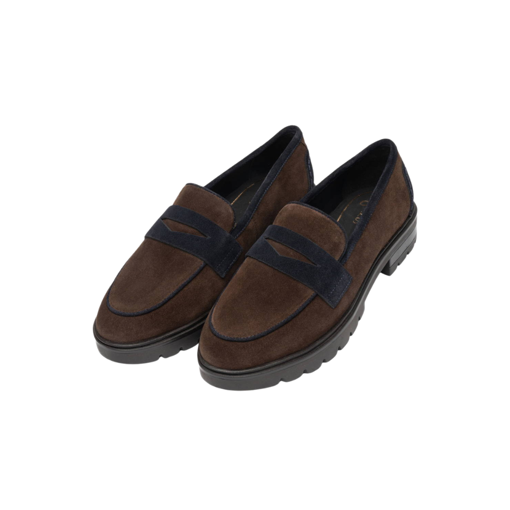 ara loafer Cambridge Caffee/blau