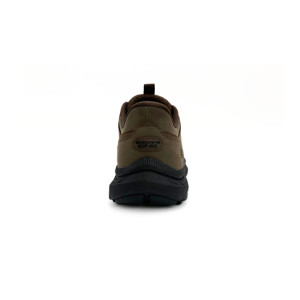 Skechers Slip In herresko Skind Brun