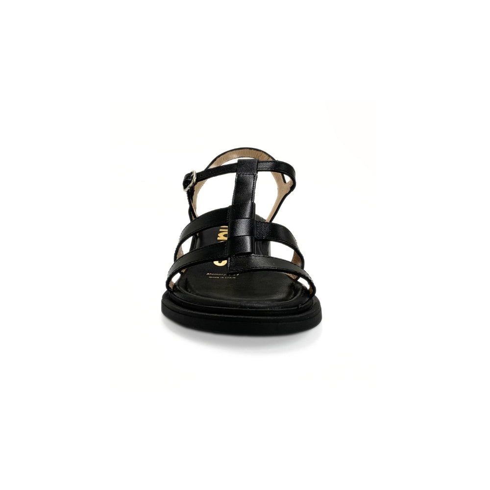 Wonders Sandal A-symetrisk Negro