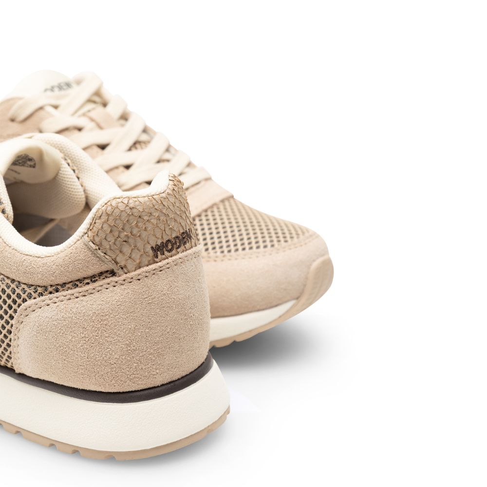 WODEN Sneaker Ronja Icon Coffee Cream