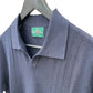 Alan Paine Shipford Short Sleeve Open Collar Dark Navy